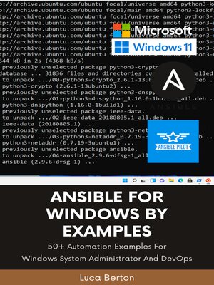 cover image of Ansible For Windows by Examples